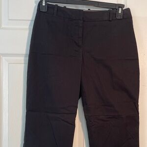 Talbots black ankle length pants.